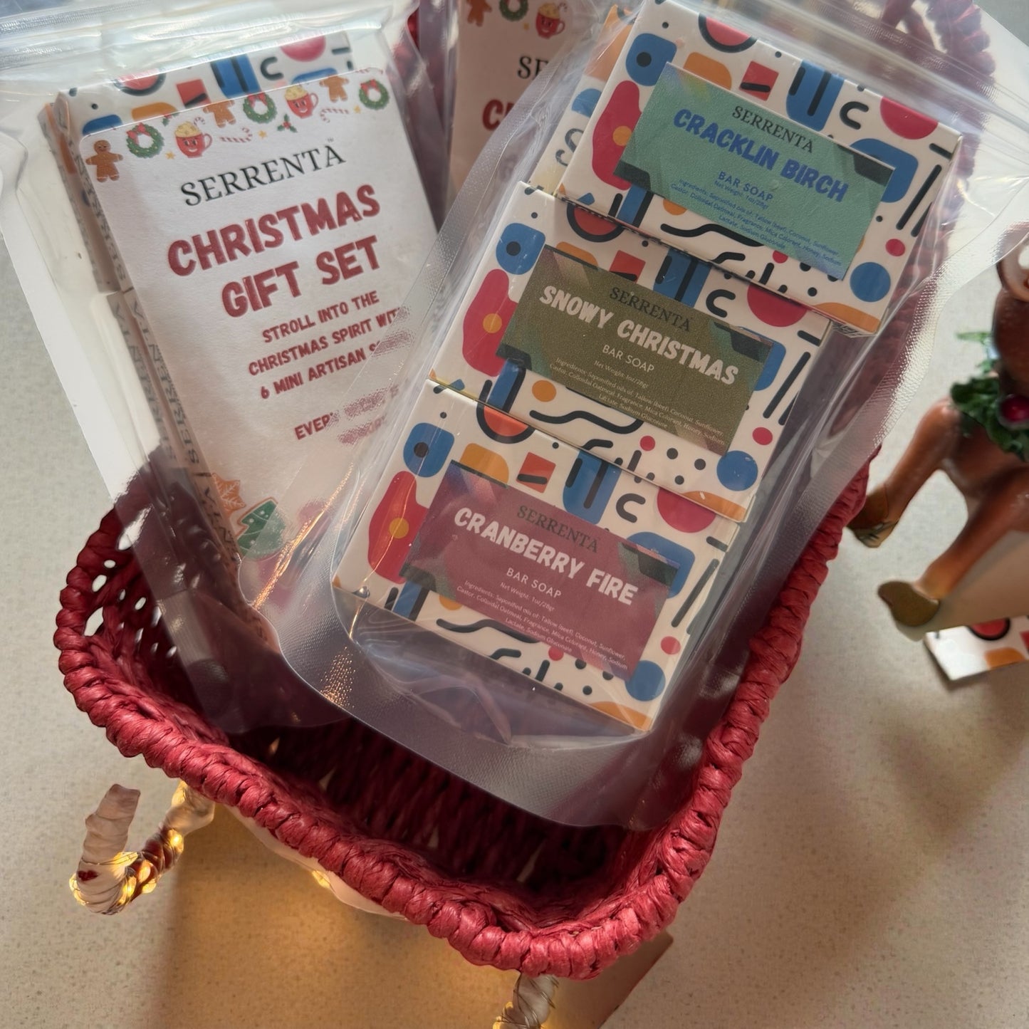 Christmas Mini Bar Soap Gift Set