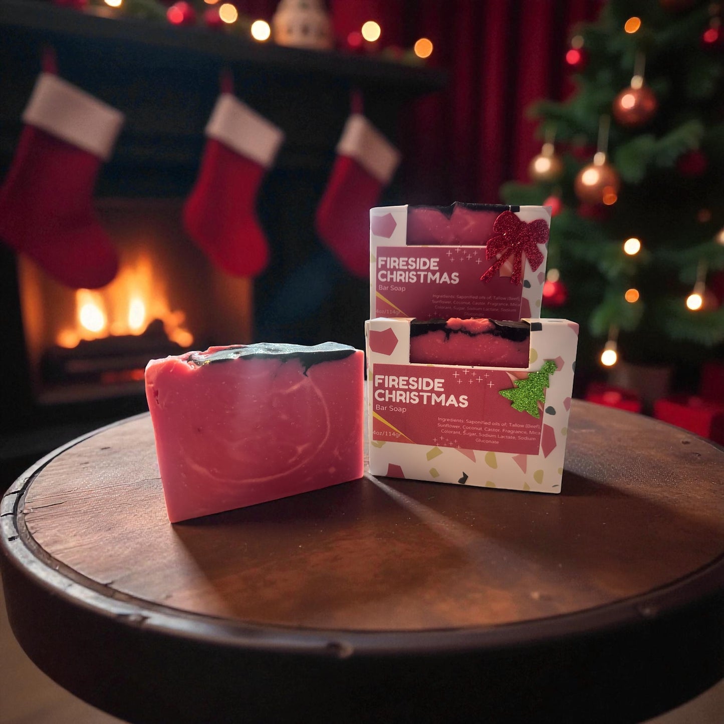 Fireside Christmas Bar Soap