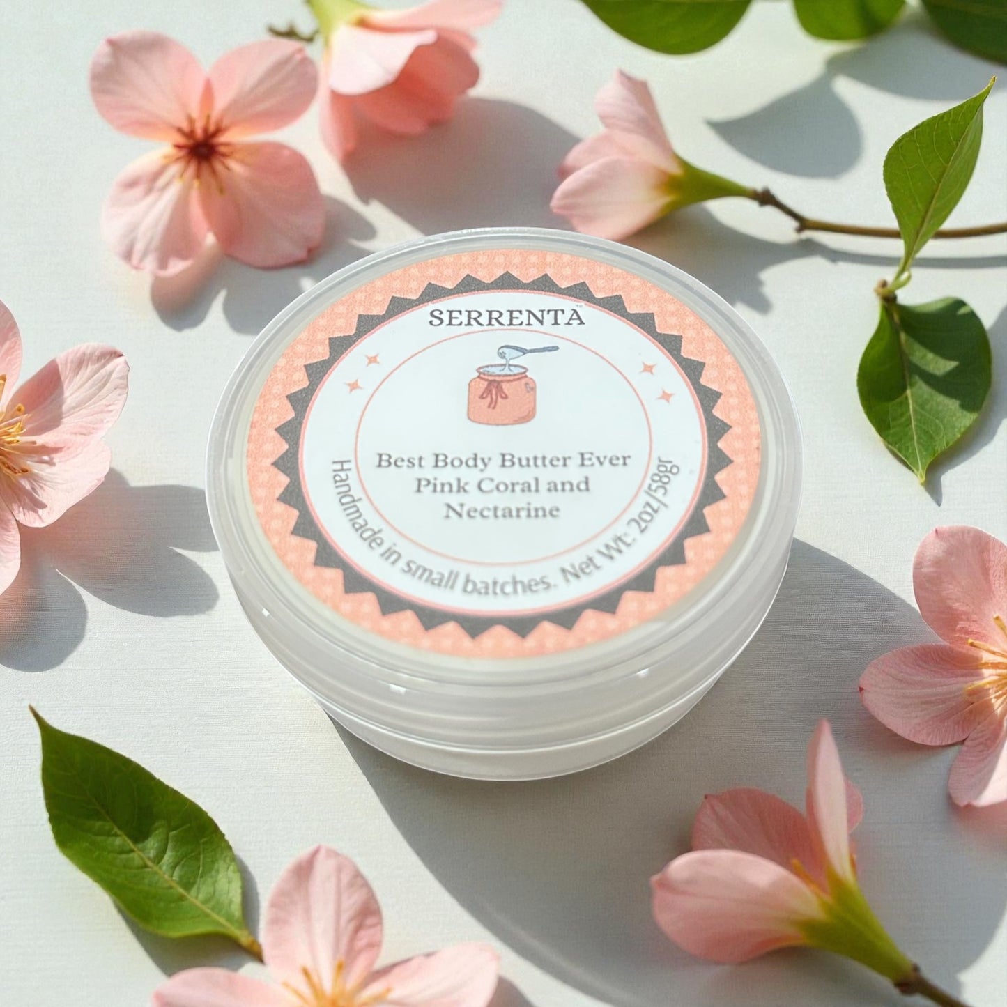 Pink Coral and Nectarine Body Butter