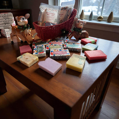 Christmas Mini Bar Soap Gift Set