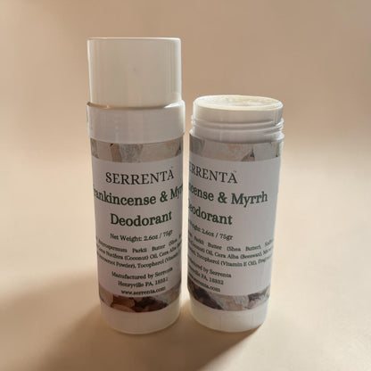 Frankincense and Myrrh Natural Deodorant