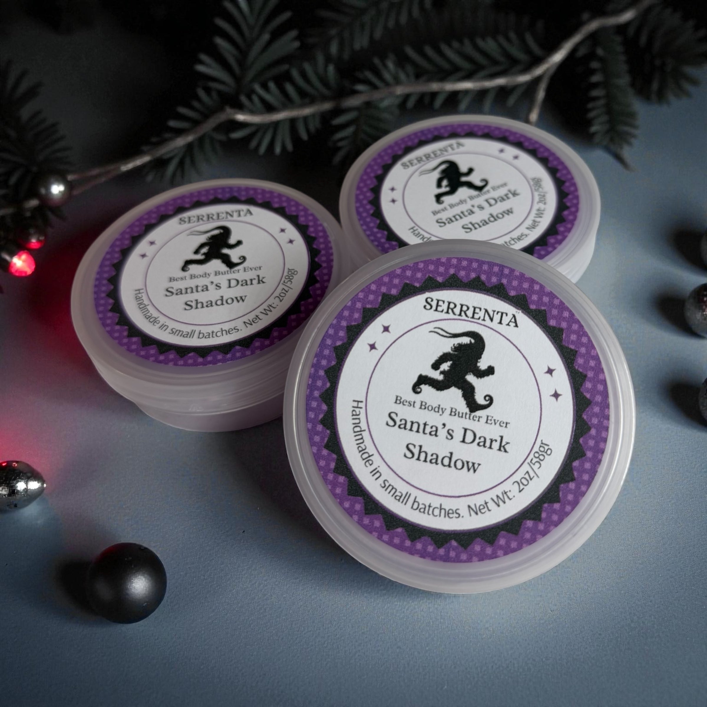 Santa’s Dark Shadow Body Butter – Serrenta