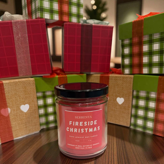 Fireside Christmas Candle