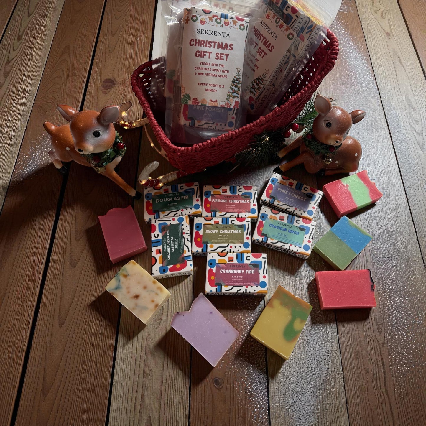Christmas Mini Bar Soap Gift Set